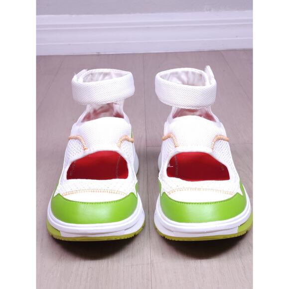 FitFlop EU 37 (US 6) green / white comfortable Sneaker Excellent condition - Picture 8 of 11